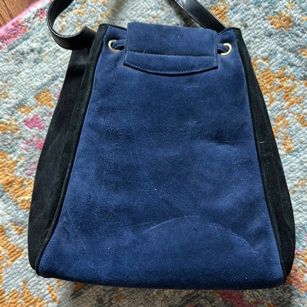 Vintage Stuart Weitzman Suede Shoulder Bag NWOT - Picture 5 of 6